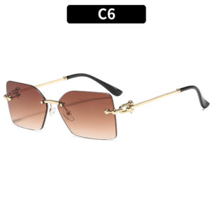 C6-gold frame double tea tablets