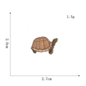 Little turtle cloth stickers 11#