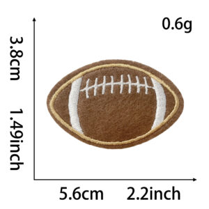 Hot melt adhesive*brown*football
