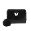 oly-478ab3c9858b2091d9e3d08cbe5173de Wholesale Oilskin Faux Leather Butterfly Wallet with Sequins Trendy Short Coin Purse Fashion Accessory for Gift or Resale