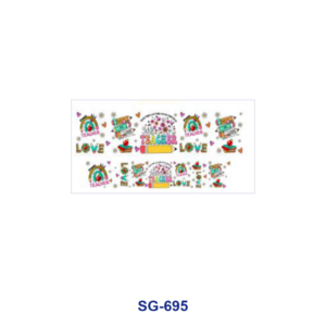 SG-695 / 8pcs / 16*7cm