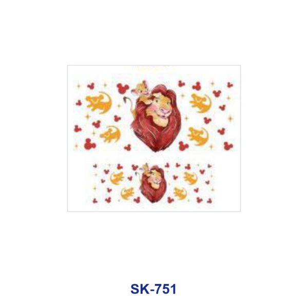 Wholesale 8pcs Cute Hand Drawn Animal Character Floral Heart Decor Mini Cup Keychain Sticker OLY Exclusive
