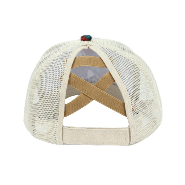 Wholesale Ponytail Baseball Cap Animal Print Summer Sun Protection Fashion Hat