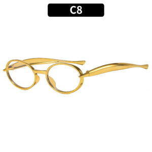 C8-gold frame white film