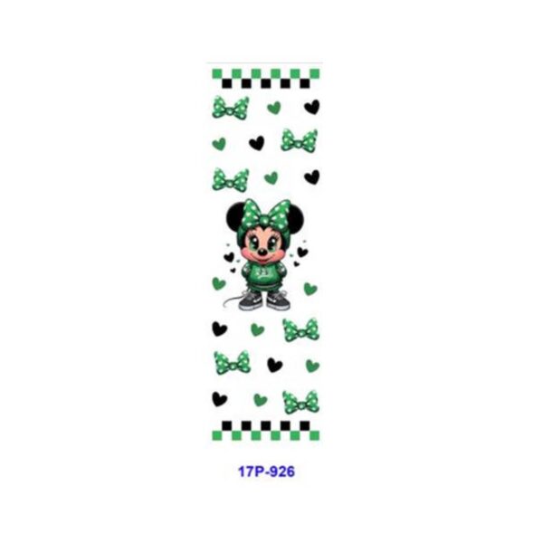oly-47bf55b2256bb188ff9ad4ec25c415ab Wholesale 2/8/16pcs UV DTF Stickers Polka Dot Bow Round Ear Cute Mascot Patterns Pen and Bookmark Stickers OLY Exclusive
