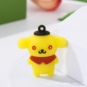 Yellow scarf pudding dog