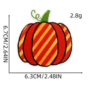 Pumpkin cloth stickers 1#