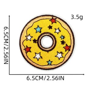 Donut cloth stickers 1#