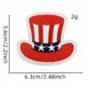 oly-47cd253b66930a4064e6491f6d10f44a Wholesale Stylish Embroidered Five-Point Star Flag Patch - DIY Accessory for Decor