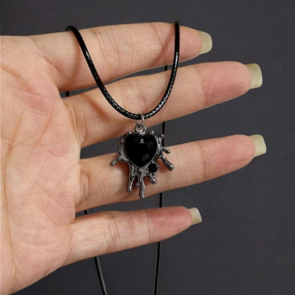 Wholesale Heart Lock Pendant Necklace Trendy Alloy Jewelry Fashion Accessory Gift