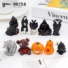 oly-47d98745493bb4a569205a7c302f4e34 Wholesale Resin Cartoon Werewolf Figurine Halloween Car Desk Decoration