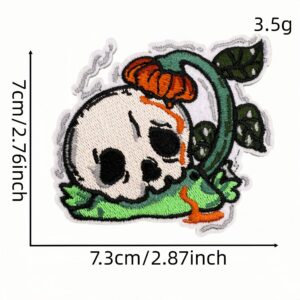 Skull cloth sticker 1 #
