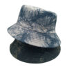 Wholesale Retro Ink Painting Bucket Hat Double Sided Reversible Sun Protection Fashion Accessory