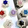 oly-4821fab44666b2d3266cdf2ac460084e Wholesale Snowflake Hollow Beads DIY Jewelry Making Accessories for Phone Chain Keychain Bag Charm Boutique Resale