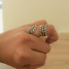Wholesale Alloy Vintage Leaf Ring - Fashion Jewelry Accessory for Boutique Resale