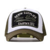Wholesale Trendy Embroidered New York Baseball Cap, Black Mesh Sun Hat with Wide Brim, Unisex Casual