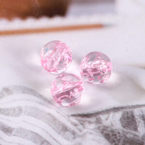 Pink / Size about 9.7×9.3mm/aperture about 2.1mm