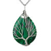 Wholesale Handmade Crystal Tree of Life Necklace Fashion Accessory for Boutique Resale
