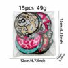 oly-485341a826f470a6d396bc7642b73ef6 Wholesale Polyester Embroidered No.8 Billiard Patches with Cherry Design Decorative Iron On Patches for Casual DIY and Gifts