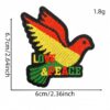 oly-4857beec3f110ae7abaa356f44249ea9 Wholesale Black History Month Colorful Embroidered Fabric Patch Polyester Thread Decorative Gift