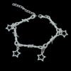 oly-485b08a762a527e8dc8093511d522033 Wholesale Punk Style Bracelet Set Zinc Alloy Star Razor Cross Unisex Jewelry Boutique Resale