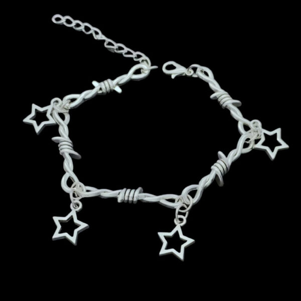 oly-485b08a762a527e8dc8093511d522033 Wholesale Punk Style Bracelet Set Zinc Alloy Star Razor Cross Unisex Jewelry Boutique Resale