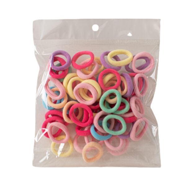 oly-485c22f2e4e1c5724c7266c336f96a71 Wholesale Colorful Cloth Hair Ties Elastic Kids Hair Bands Fashion Accessory Stylish Gift