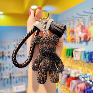 Diamond tassel violent bear-black