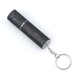 Black / Perfume bottle keychain