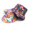 Wholesale Chic Digital Print Bucket Hat Sun Protection Fashion Accessory Gift Boutique