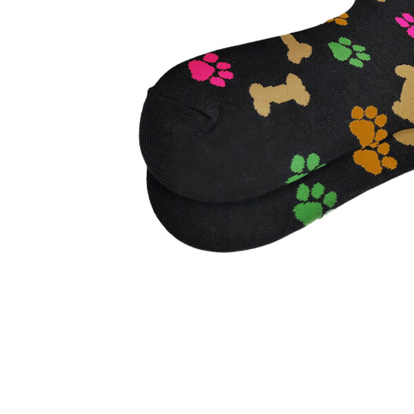 Wholesale Fashion Women's Mid Calf Socks with Animal Paw Pattern Everyday Casual Winter Socks