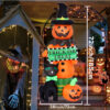 Wholesale Polyester Halloween Inflatable Pumpkin and Black Cat Decoration for Party
