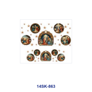 14SK-863 / 4pcs / 9cm