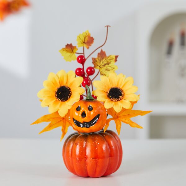 Wholesale Foam Pumpkin Halloween Decorative Ornament, Home Decor Accent for Autumn