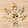 Wholesale 10 Pack Zinc Alloy Ballet Shoe Pendant Earring Set - DIY Jewelry Accessories, Chic Gift