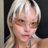 oly-48c85448f24f07a4e93f3c070535408e Wholesale Gold Frameless Y2K Street Fashion Sunglasses Fashion Accessory