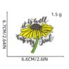 oly-48daa0eff35e2d6394ac1abc397b260d Wholesale Embroidered Sunflower Patches DIY Craft Accessory for Bags