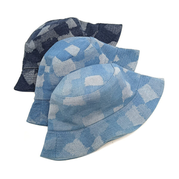 oly-490a1ccb3ad1dc9b251f4fa95c30f0e7 Wholesale Navy Blue Denim Fisherman Hat Sun Hat Casual Outdoor for Women Men