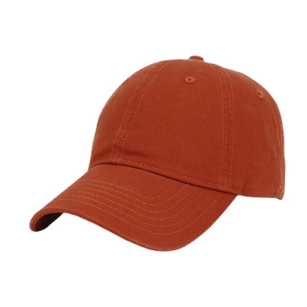 Wholesale Cotton Fashion Baseball Cap Soft Top Curved Brim Sun Protection Windproof Unisex Hat for Outdoor