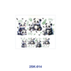 oly-4912dbe23f745eeaa37c9ee8cbdb9584 Wholesale 8pcs Kawaii Panda Mini Cup Keychain Sticker