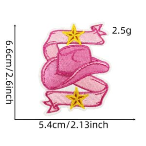 Western cowgirl cloth sticker 4#