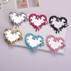 oly-492bed00836c541d8f715896c5ed428c Wholesale Y2K Love Drop Pendant Black Alloy Fashion Jewelry Accessory Boutique Resale