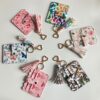 oly-493063972a16f4e64bedbda147a06f1c Wholesale Cross-Border Card Holder Coin Purse Leather Wallet Wrist Strap Women's Handbag Silicone Bead Bracelet Key Pouch