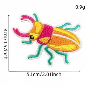 Colorful insect patch #11