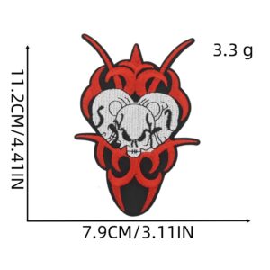 Skull Cloth Sticker 8#