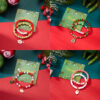 oly-494afae79f3d5a19ac42e7f21fd991e4 Wholesale Christmas Polymer Clay Bead Bracelet with Santa Snowflake Charms Holiday Jewelry Accessory