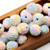 oly-494d3ea70f61f6440b5b9e480b209f21 Wholesale Fashion Acrylic Sunflower Cluster Beads for DIY Jewelry and Pen Decoration