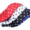 oly-494ec544da79e5d3b2a74737d3ef2929 Wholesale Boutique Plaid Polka Dot Bucket Hat Sun Protection Unisex Summer Accessory