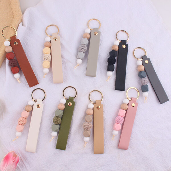 oly-495ee1baa4e313abbbd9b79888894bc9 Wholesale Trendy Silicone Keychain Bag Charm Car Key Accessory DIY Pendant for Birthday Gift Resale
