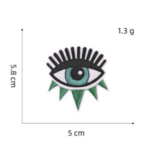 Devil's Eye Cloth Sticker 7#